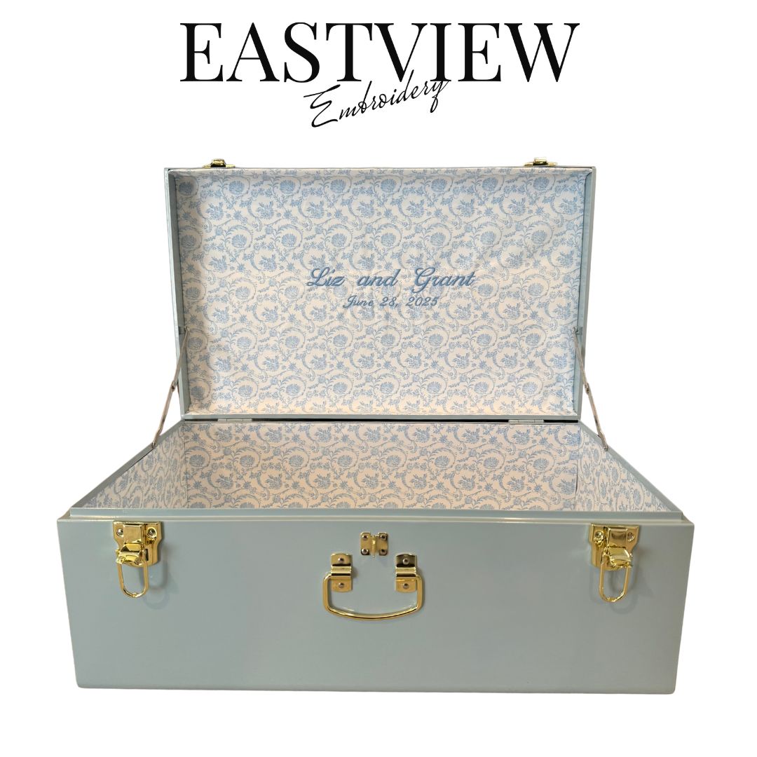 Light Blue Keepsake Trunk