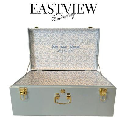 Light Blue Keepsake Trunk