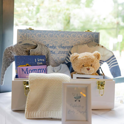 White Keepsake Trunk